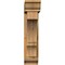 Ekena Millwork Balboa Traditional Rough Sawn Bracket w/ Offset Brace, Western Red Cedar, 6"W x 22"D x 26"H BKT0604X22X26BOA01RWR - alternate 3